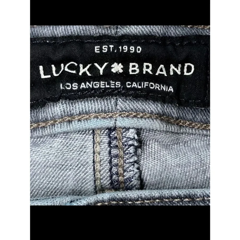 Lucky Brand Hayden Skinny Jeans in Grey Wash Women’s 0/25